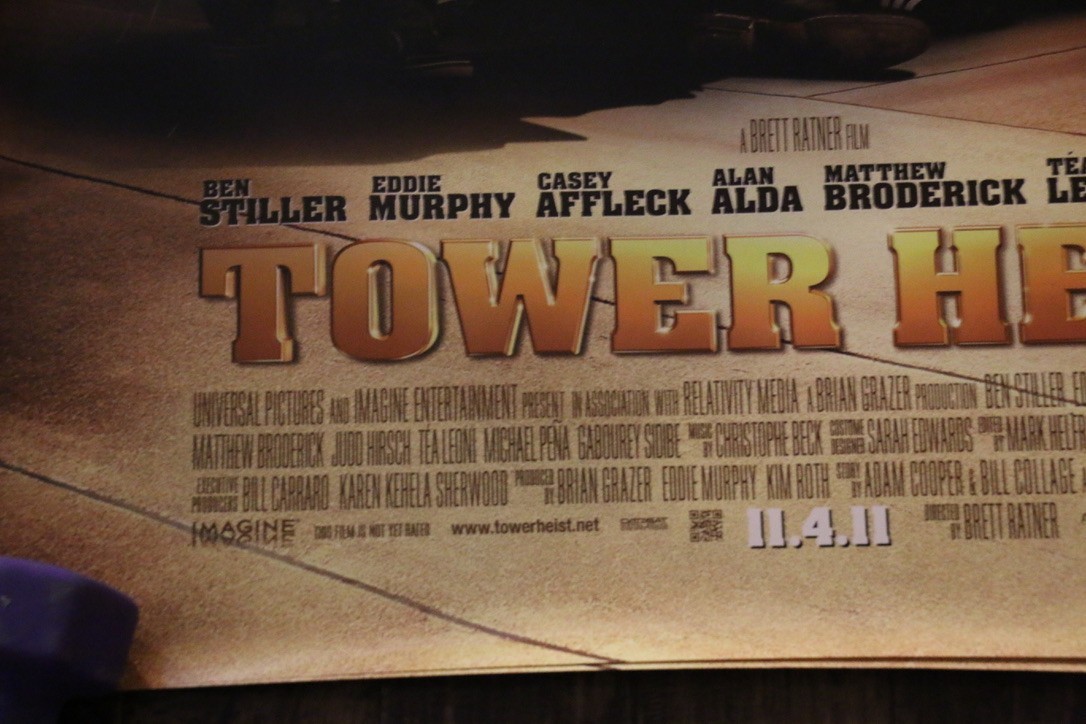 Tower Heist (2011) Original Double Sided Movie Poster 27×40 Ben Stiller