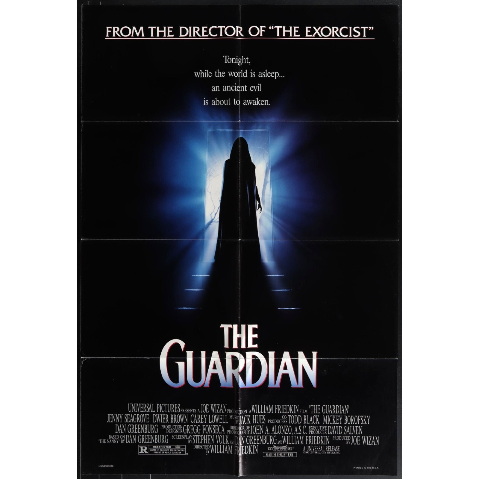 The Guardian (1990) Original Movie Poster Folded 27×41 Double Sided EM4-157
