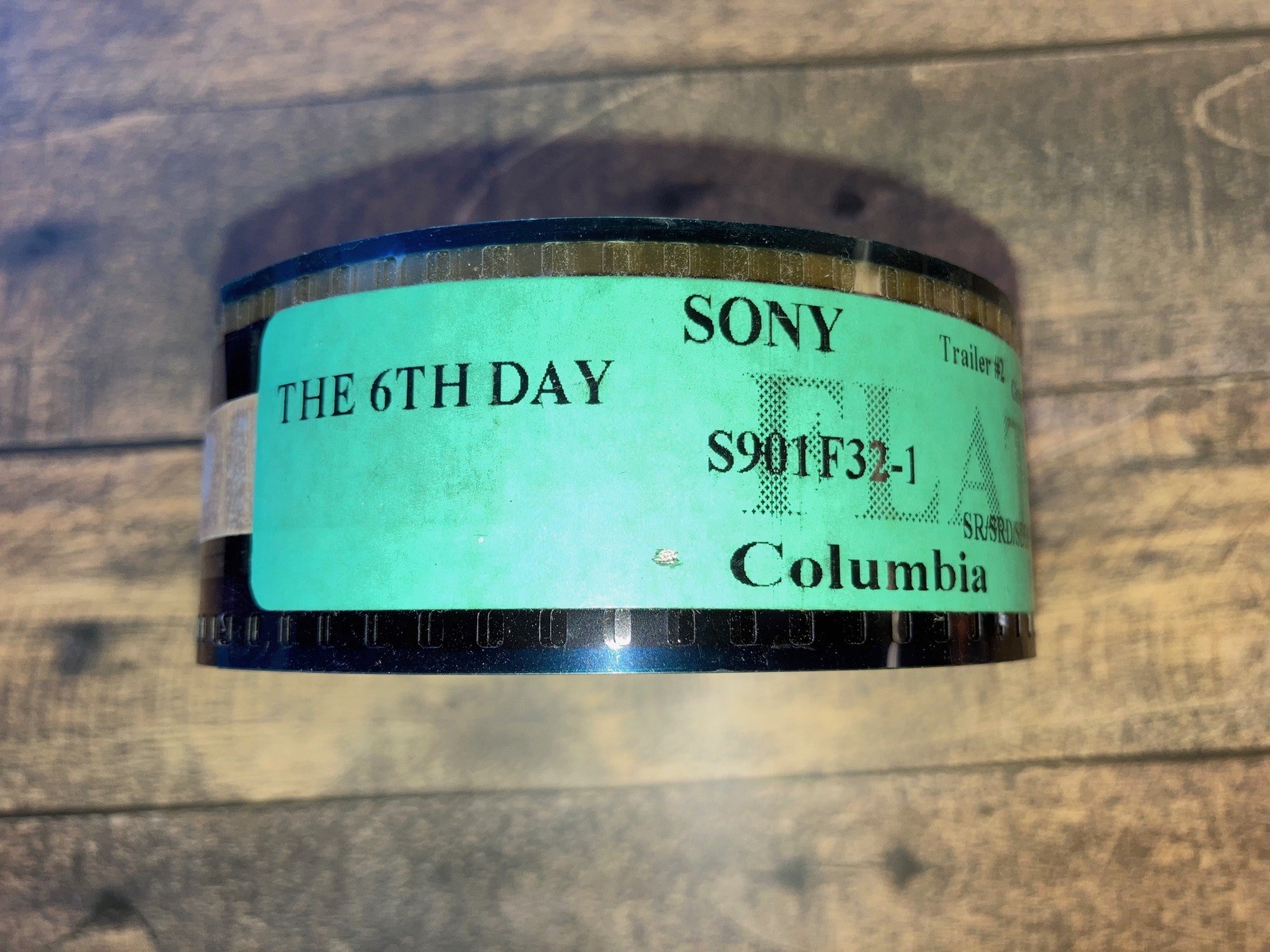 35MM TRAILER The 6th Day Trailer #2 (2000) Arnold Schwarzeneggar