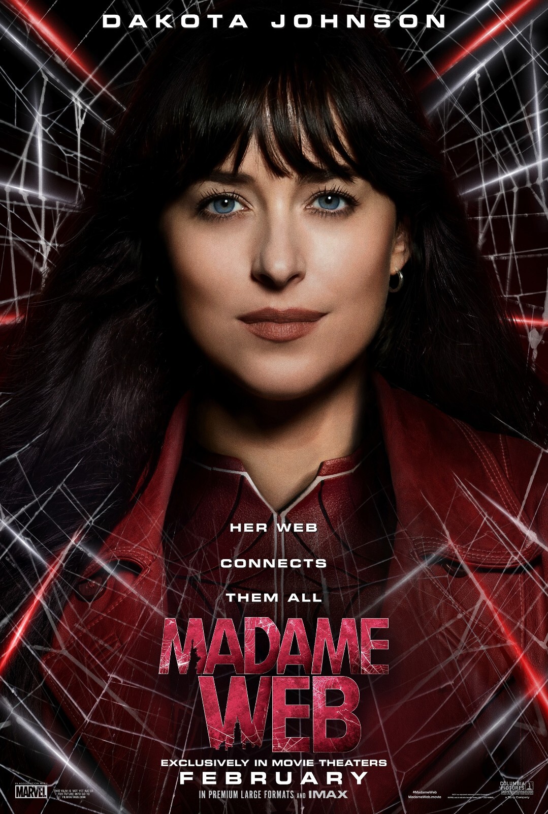 Madame Web movie poster (a) – 11″ x 17″ – Dakota Johnson