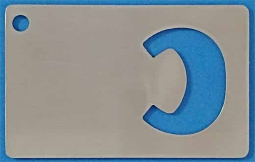 Rammstein Credit Card Size Bottle Opener 2-1/8″ X 3-3/8″ – #SNH8000