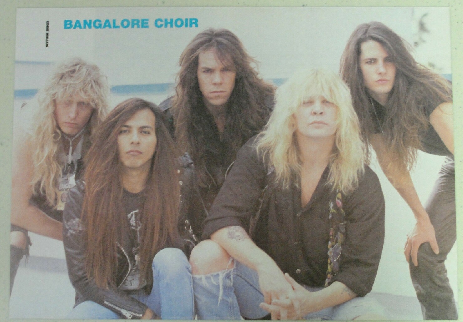 BANGALORE CHOIR ~ Hard to find Vintage early 1990’s pic ~ Magazine Page PINUP