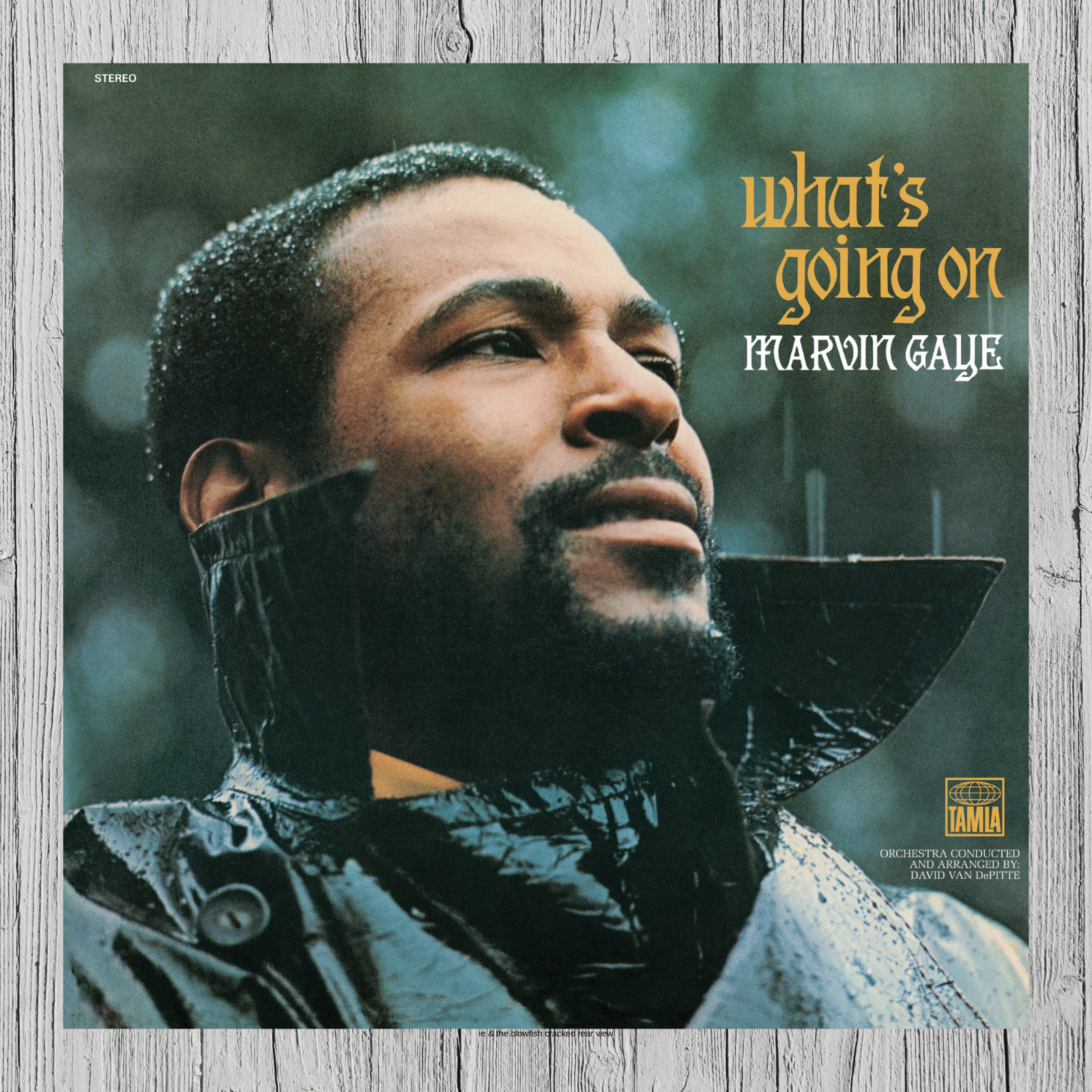 Marvin Gaye What’s Going On Album Cover Metal Sign Poster
