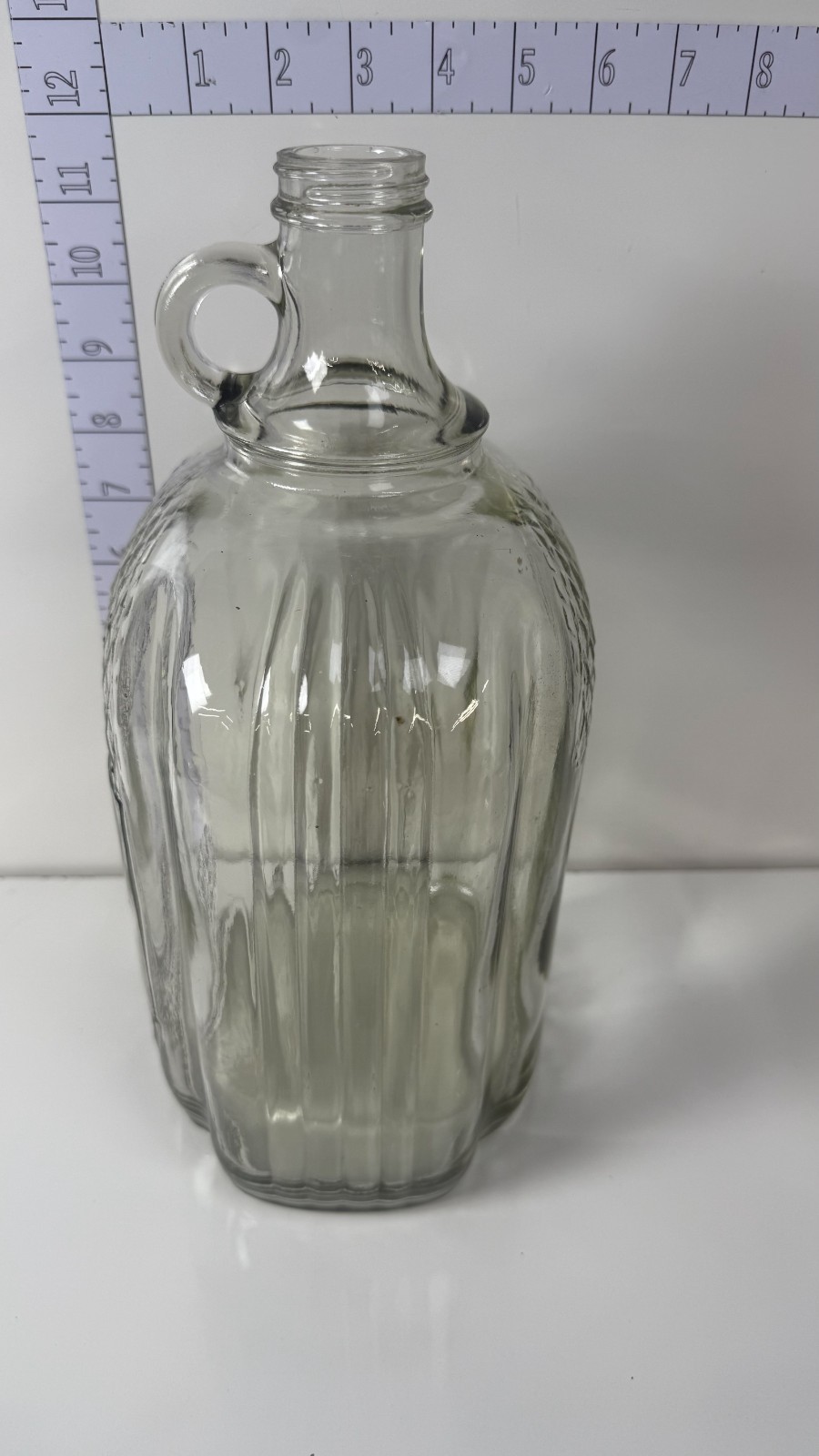 Andy Griffith Show Attributed Prop 1-Gallon Bottle w/ Signed 1977 Crew Note