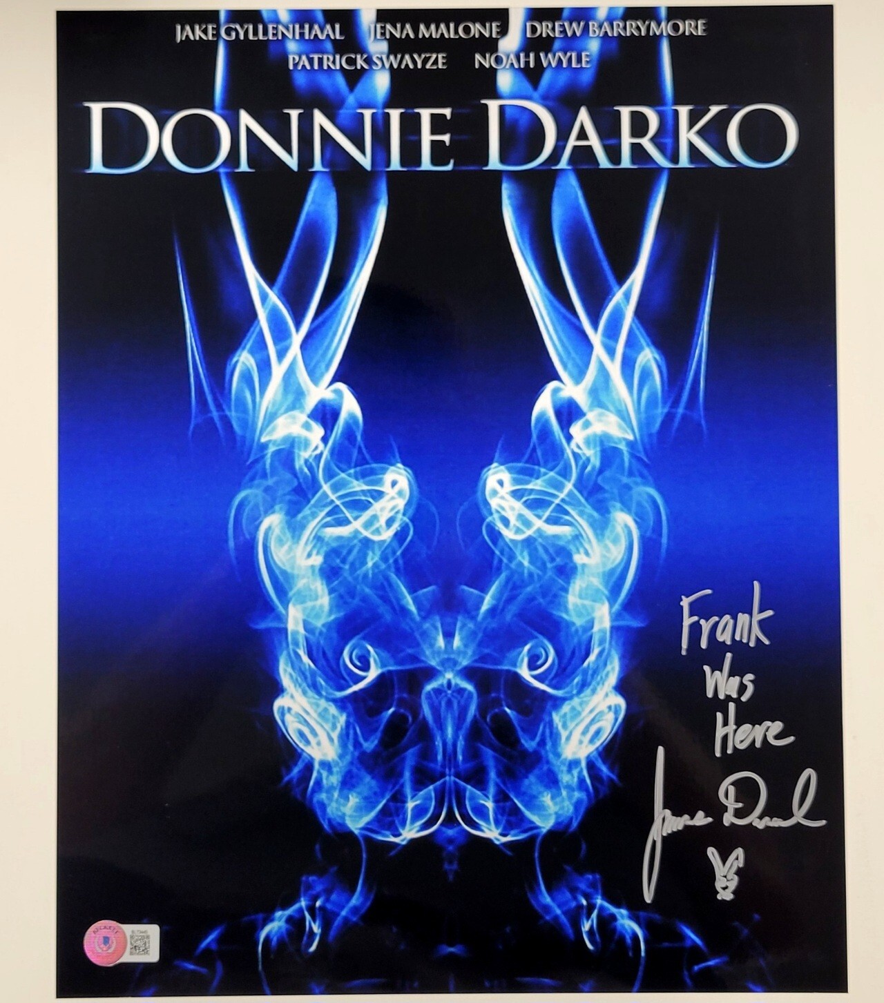 James Duval signed “Frank Was Here” Donnie Darko 11×14 photo autograph ~ BAS