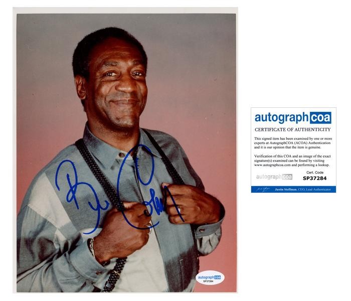 Bill Cosby “The Cosby Show” AUTOGRAPH Signed ‘Cliff Huxtable’ 8×10 Photo ACOA