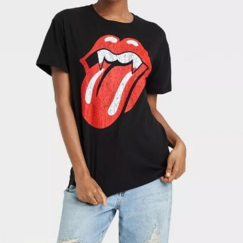 Rolling Stones ~ Small (S) ~ Vampire ~ Short Sleeve ~ Graphic T-Shirt ~ Black