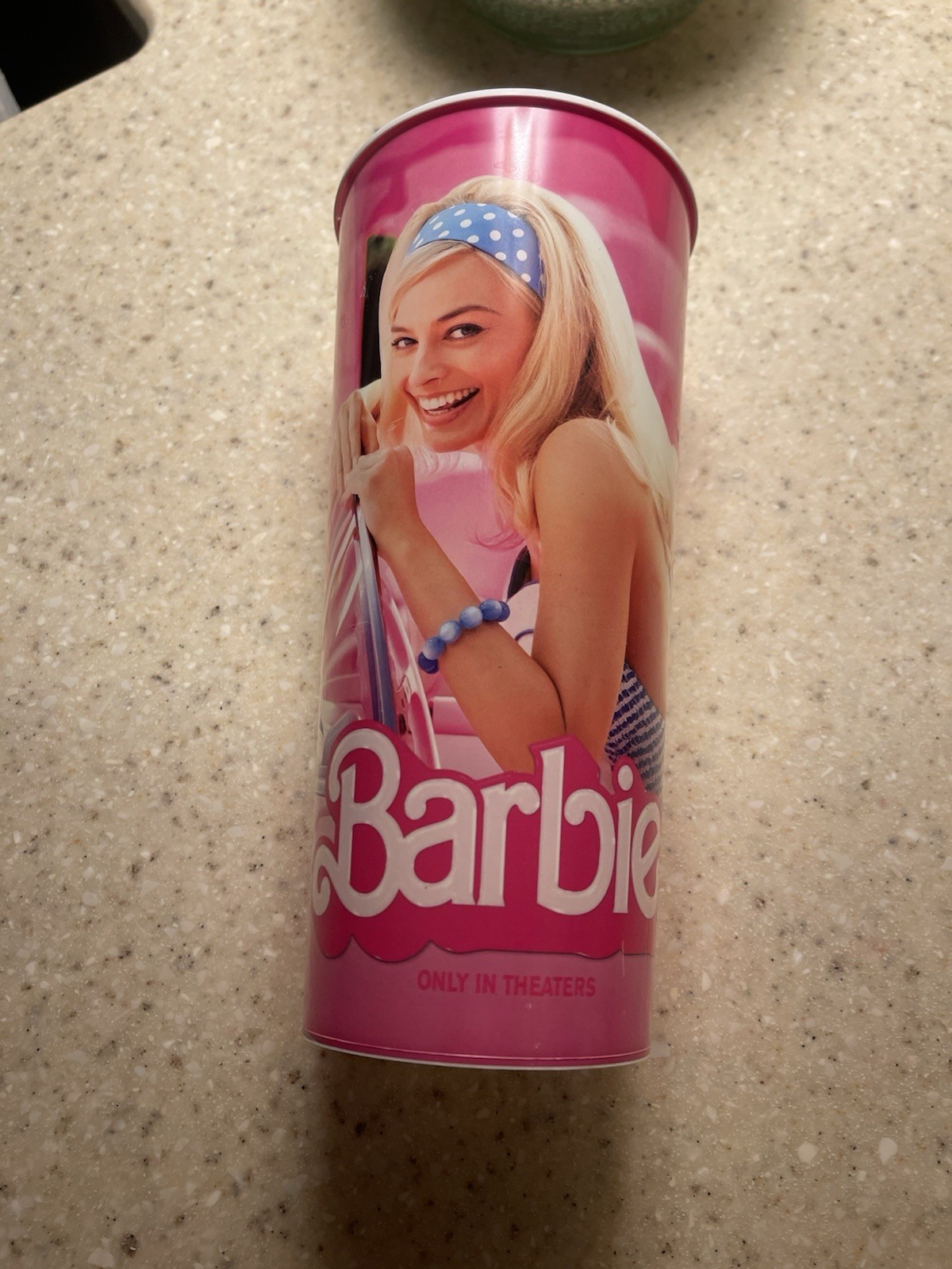 Barbie Movie Theater Promotional Pink Cup Collectible Souvenir – Movies Industry