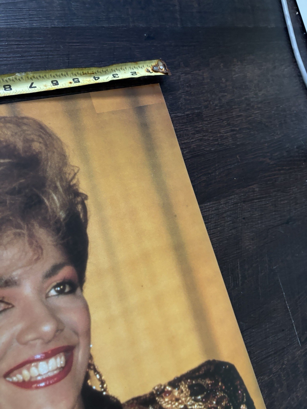 Sheila E. Rare Poster Original 1986 Vintage Pop Star Printed in England 80s