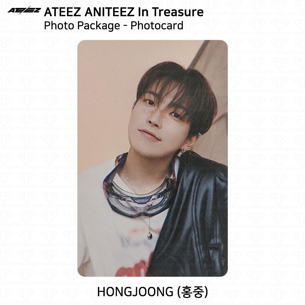 ATEEZ ANITEEZ In Treasure Photo Package Photocard ID Picture Printed Postcard