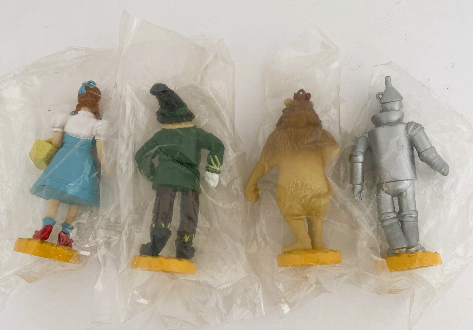 Wizard of Oz Vintage Figurines Loew’s Ren Dorothy Tin Man Scarecrow Lion Sealed