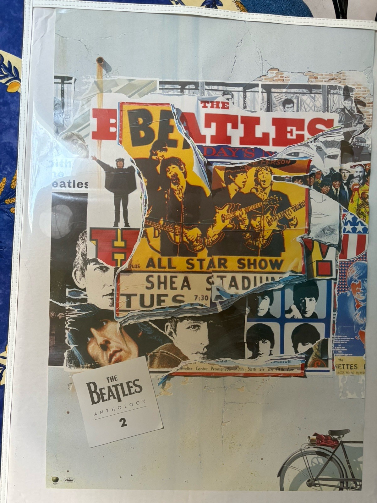 The Beatles Anthology Promo Poster 29” x 20”