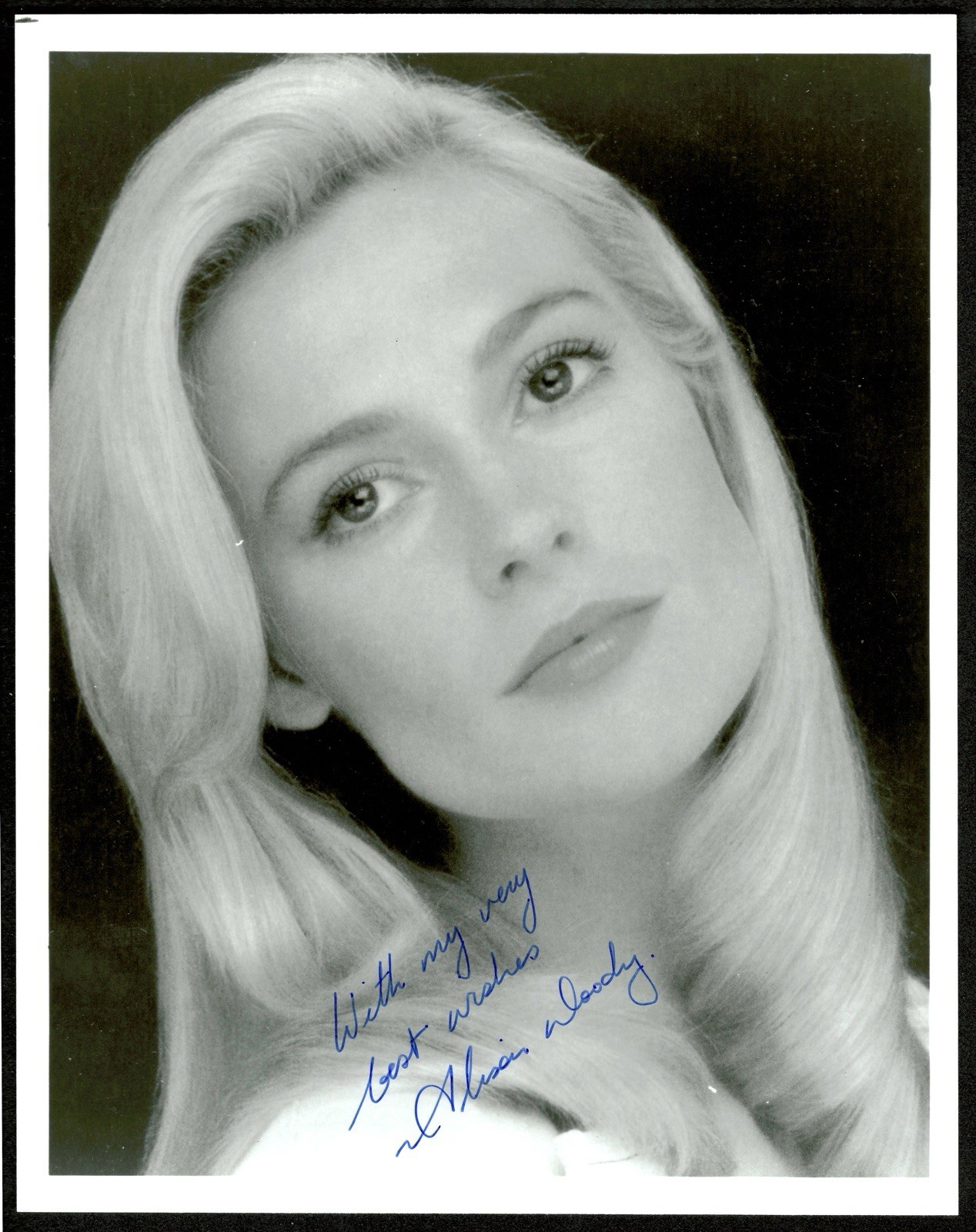 Alison Doody Vintage Signed Autographed 8×10 Photo SWAU Cert Indiana Jones RRR