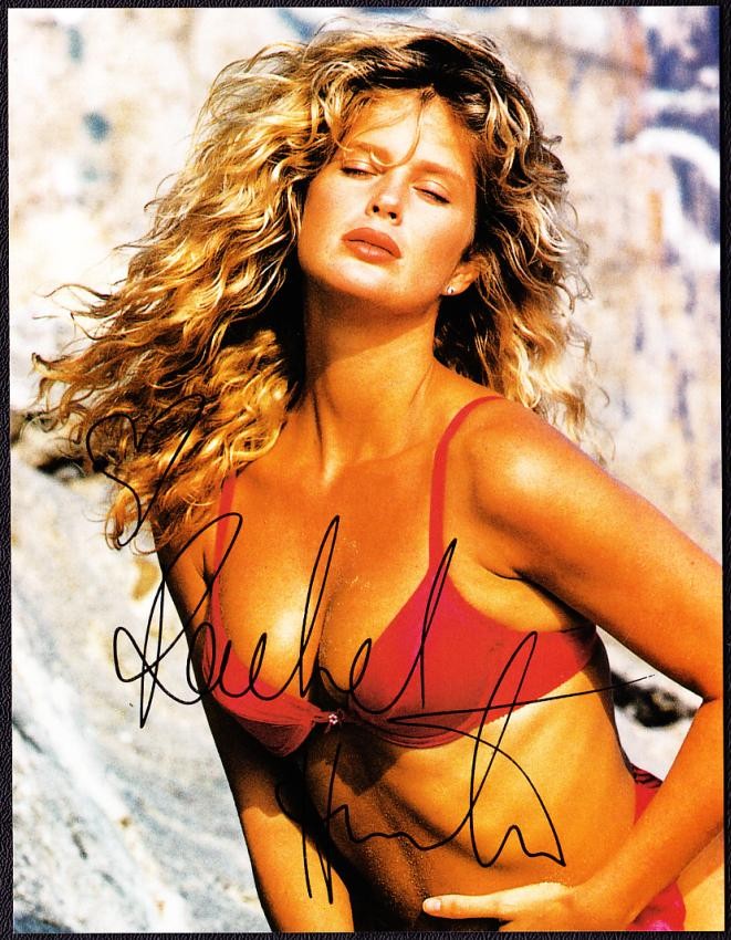 Rachel Hunter – Signed Color Photo Autograph Reprint