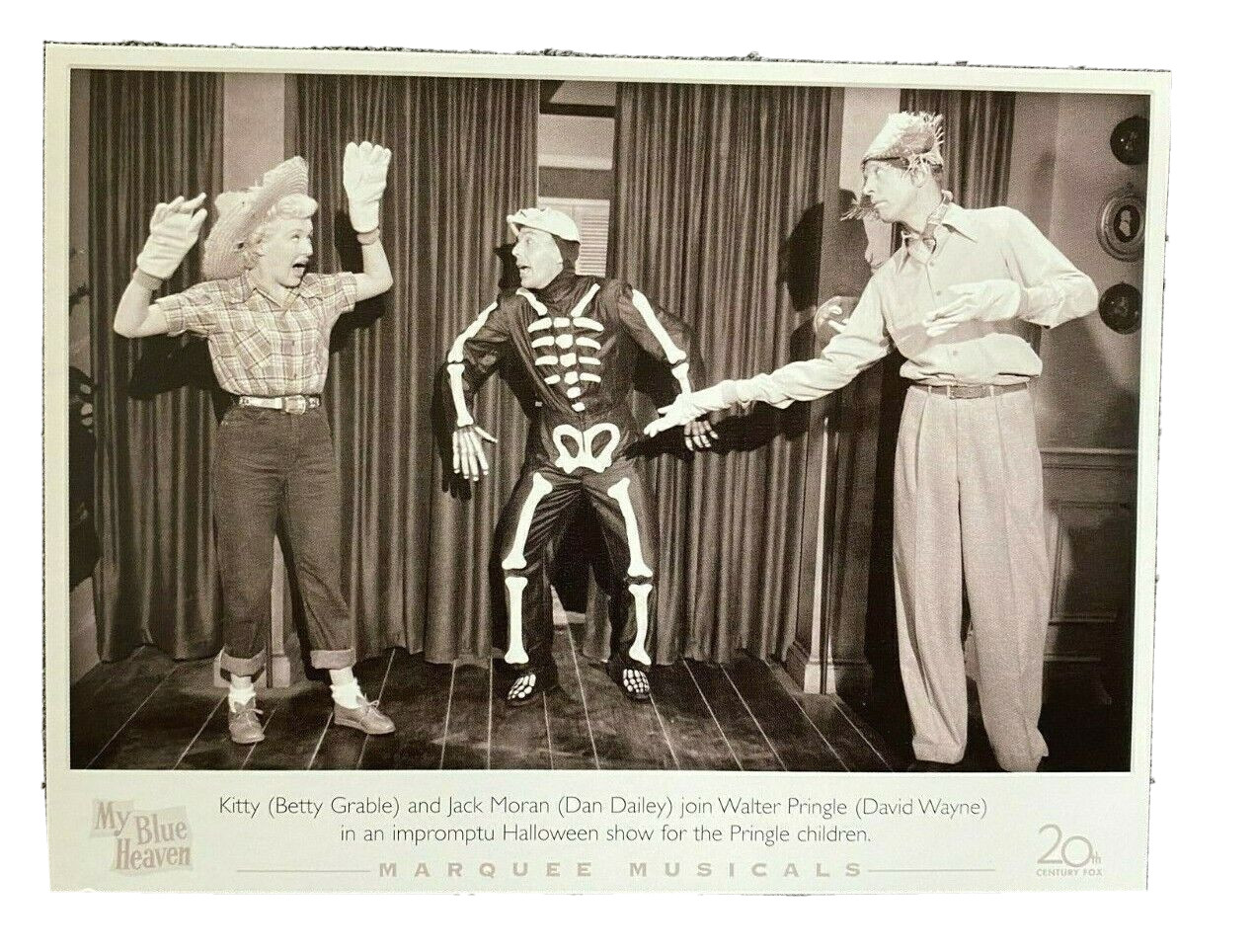 Four TV & Movie Lobby Cards w/ Original Envelope – Betty Grable – Jane Wyatt