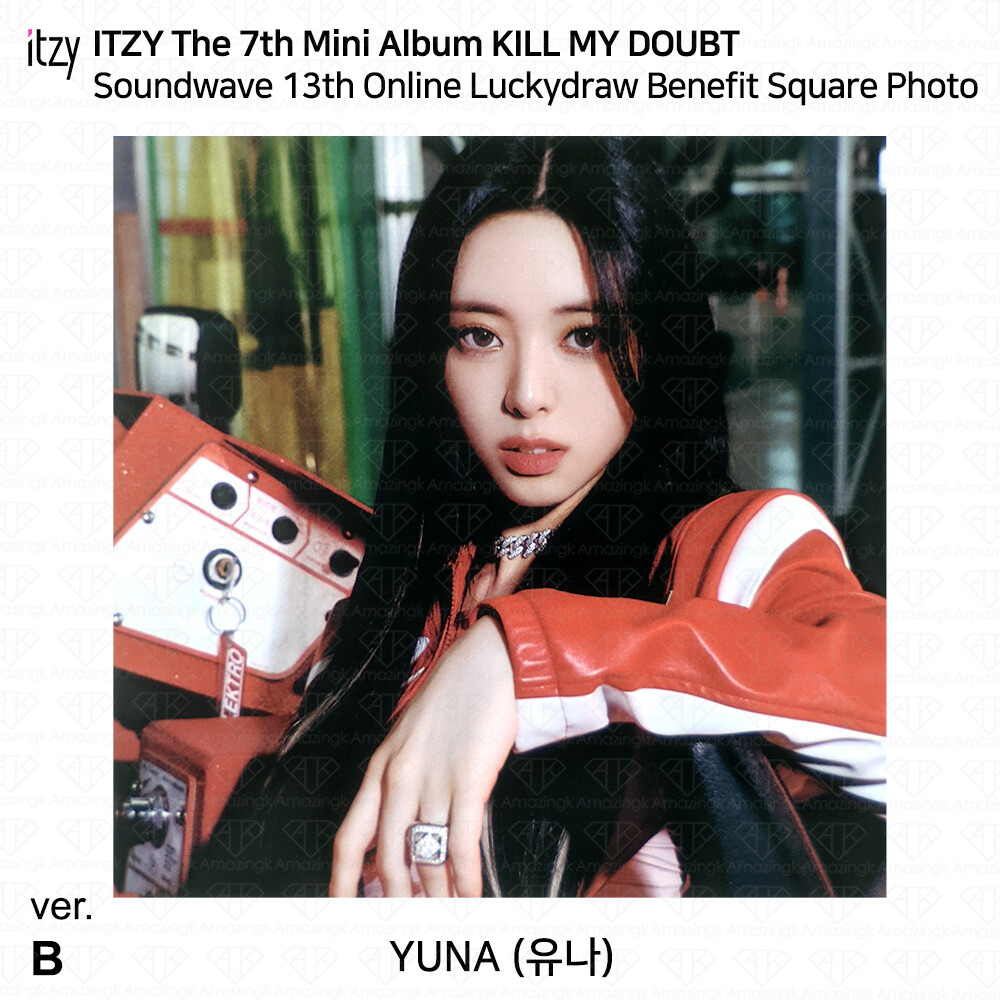 ITZY KILL MY DOUBT Soundwave 13th Online Luckydraw Photocard Square Photo KPOP