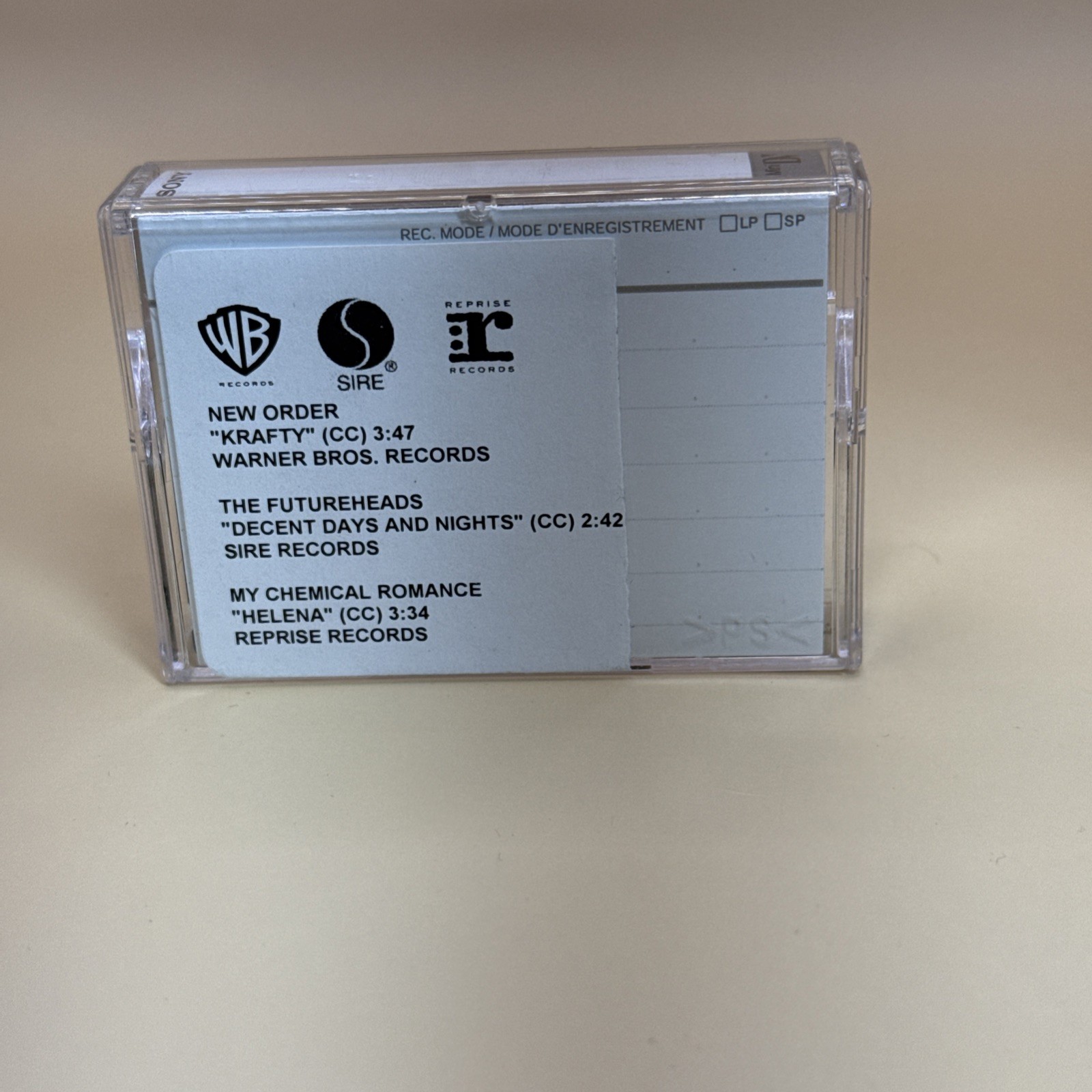 My Chemical Romance “Helena” Promo Mini DV Digital Music Video Cassette MCR