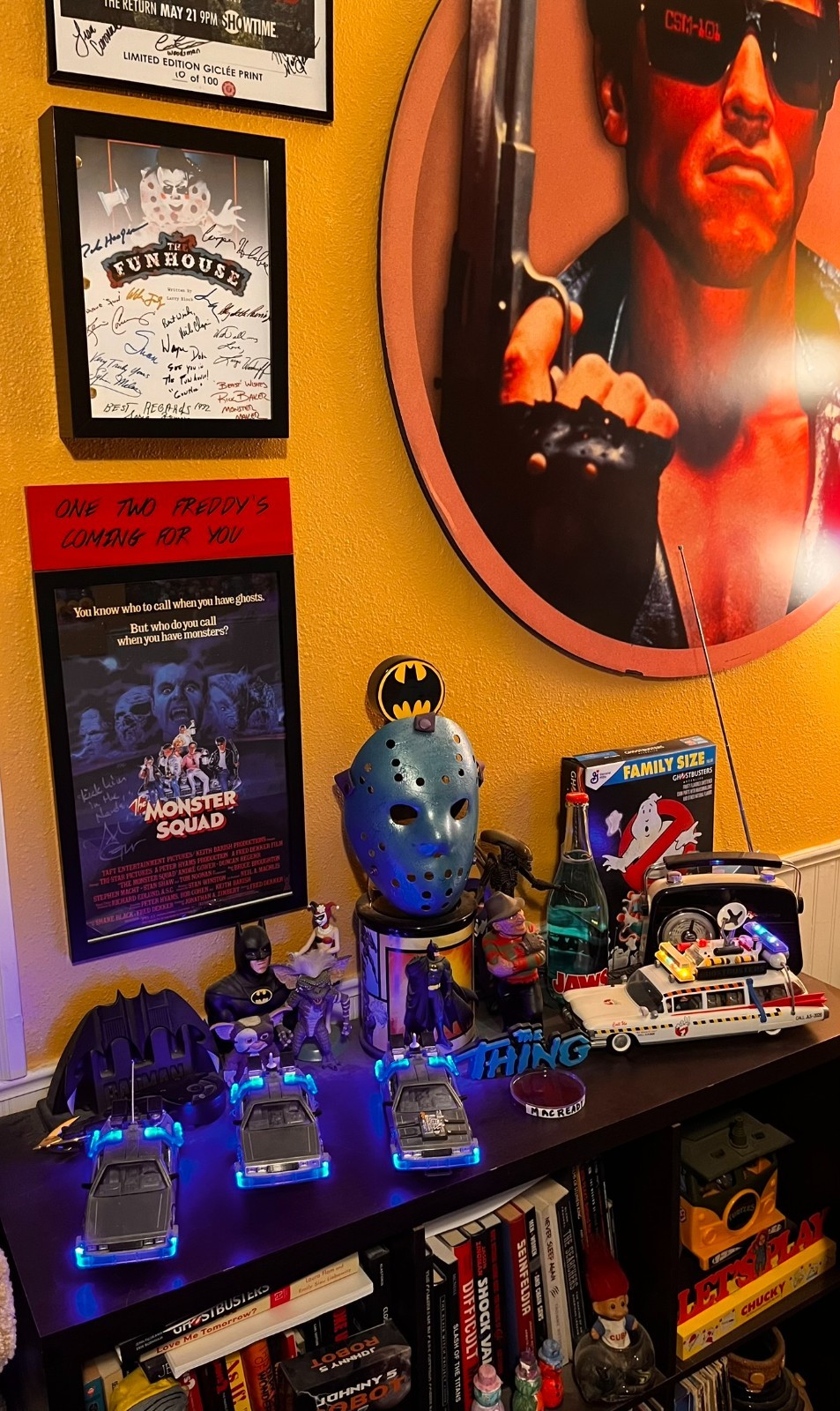 The Funhouse Script Signed- Autograph Reprints- Horror- Tobe Hooper