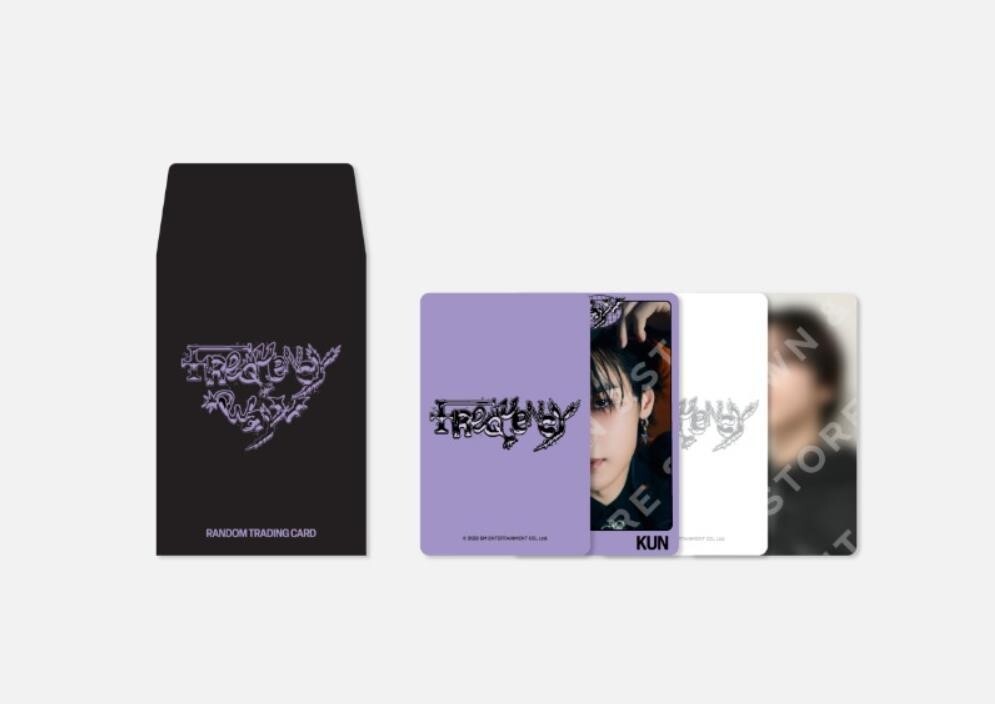 WayV FREQUENCY SMTOWN OFFICIAL MD GOODS PHOTOCARD RANDOM TRADING CARD SET SEALED