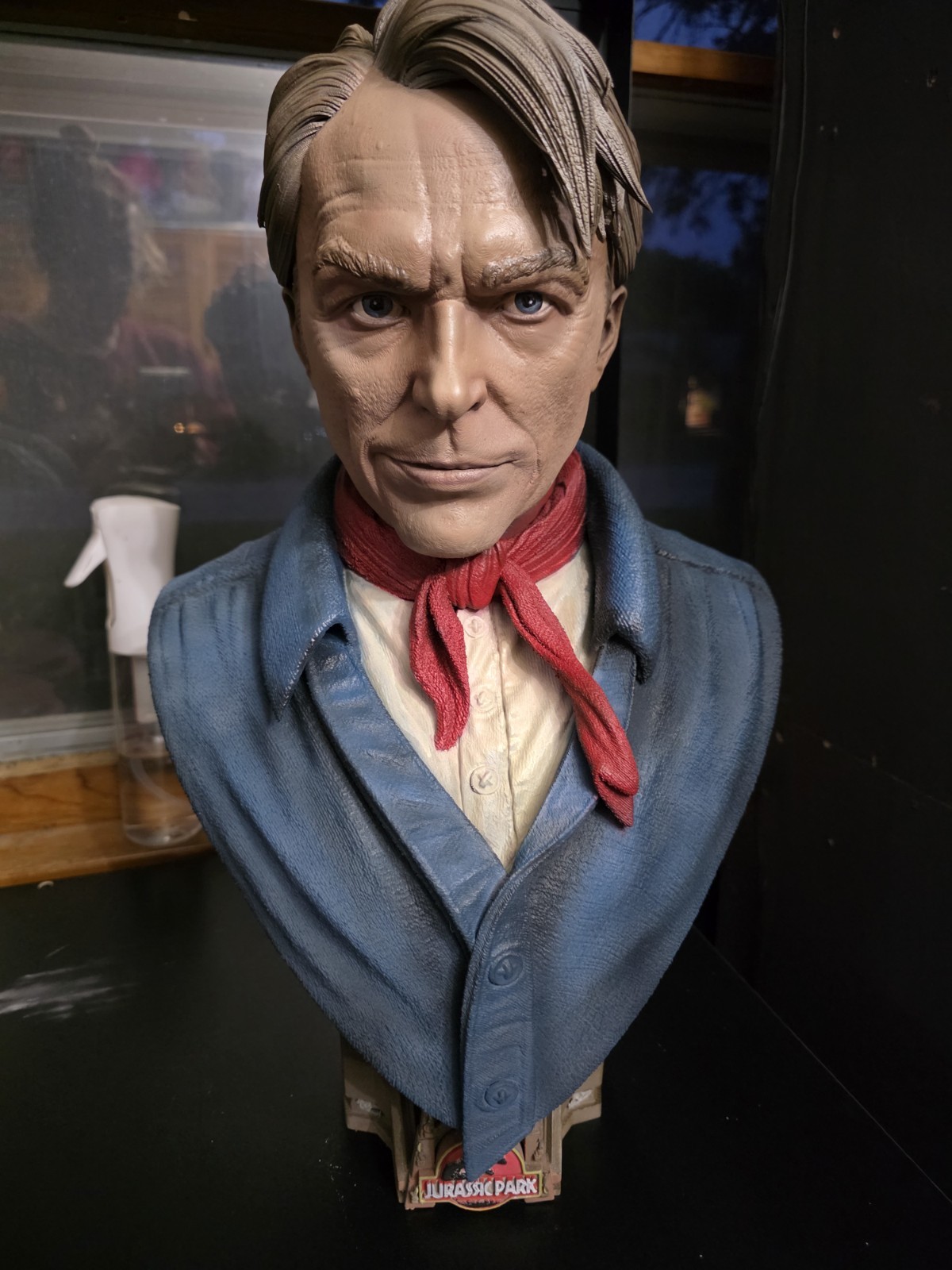 Sam Neil Dr. Alan Grant Jurassic Park Bust Cult Classic Movie Memorabilia Movie