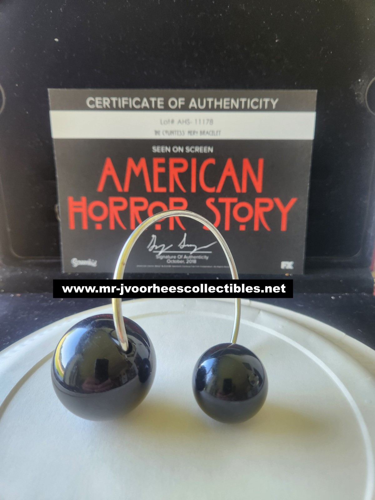 AHS American Horror Story Hotel Original Screen Used Lady Gaga Bracelet Prop