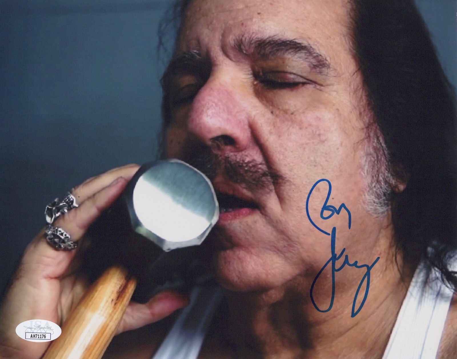 RON JEREMY Signed WRECKING BALL 8X10 Photo In Person Autograph JSA COA Cert