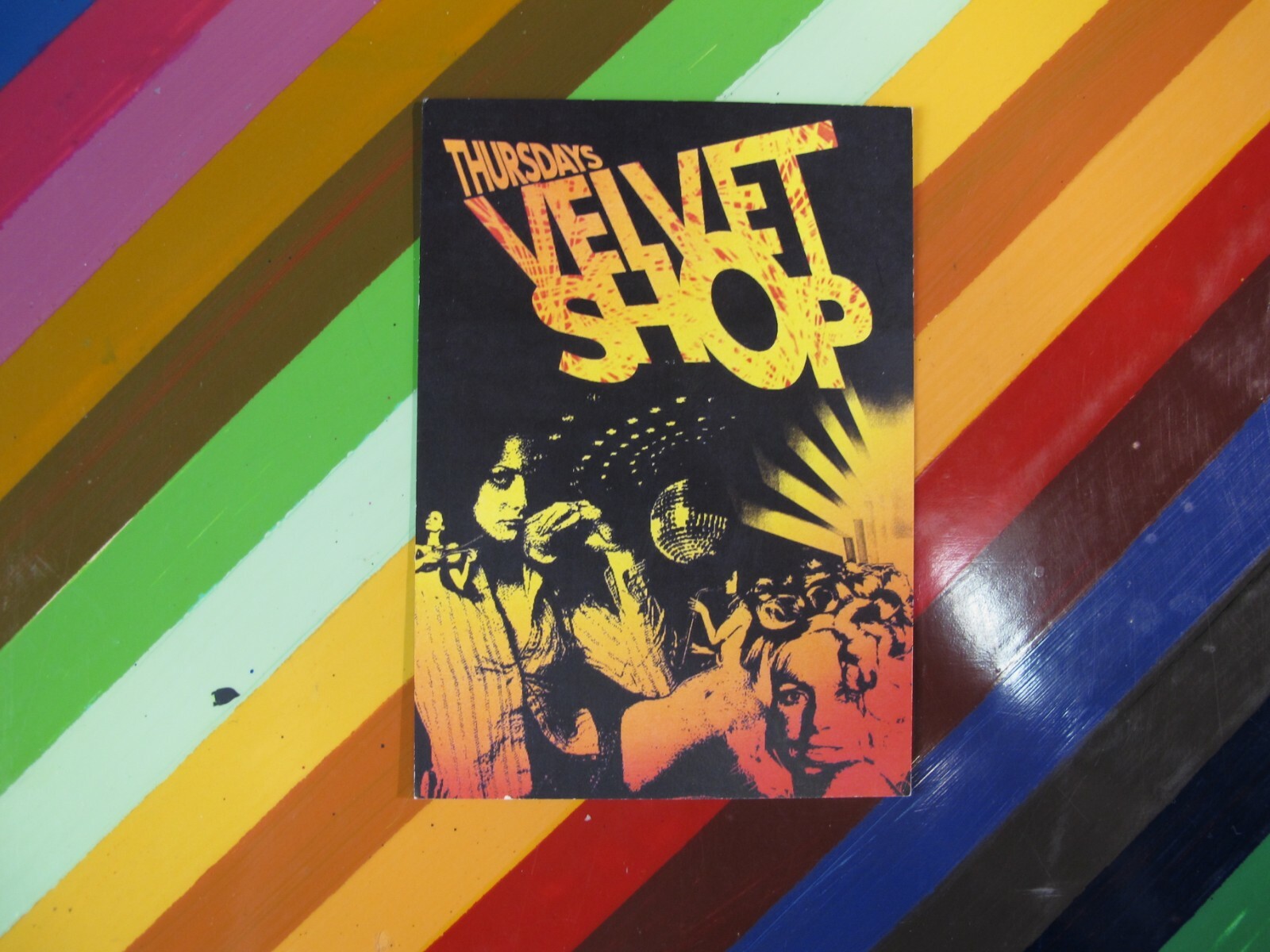 vtg Rave Dance Event Flyer – San Francisco 90s to mid 2000s Elbo Cellar MRSF