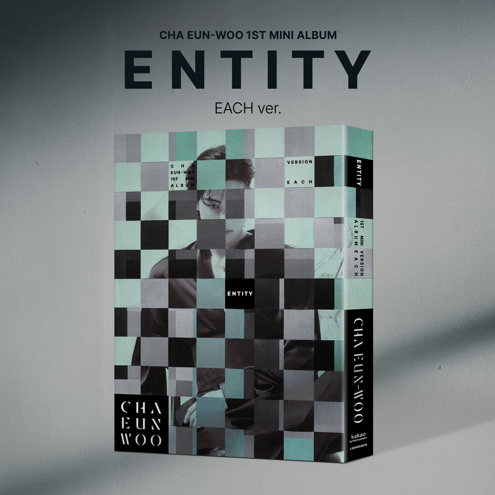 ASTRO CHA EUN-WOO ENTITY 1st Mini Album CD+Photobook+Photocard+Etc+Tracking Num