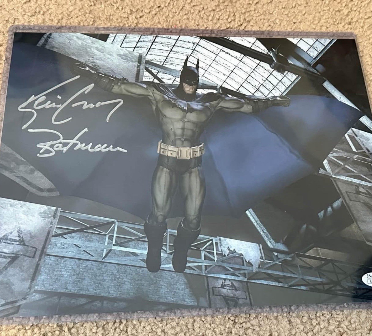 Kevin Conroy Signed And Inscribed Batman 11×14 Batman Animated Series Arkham
