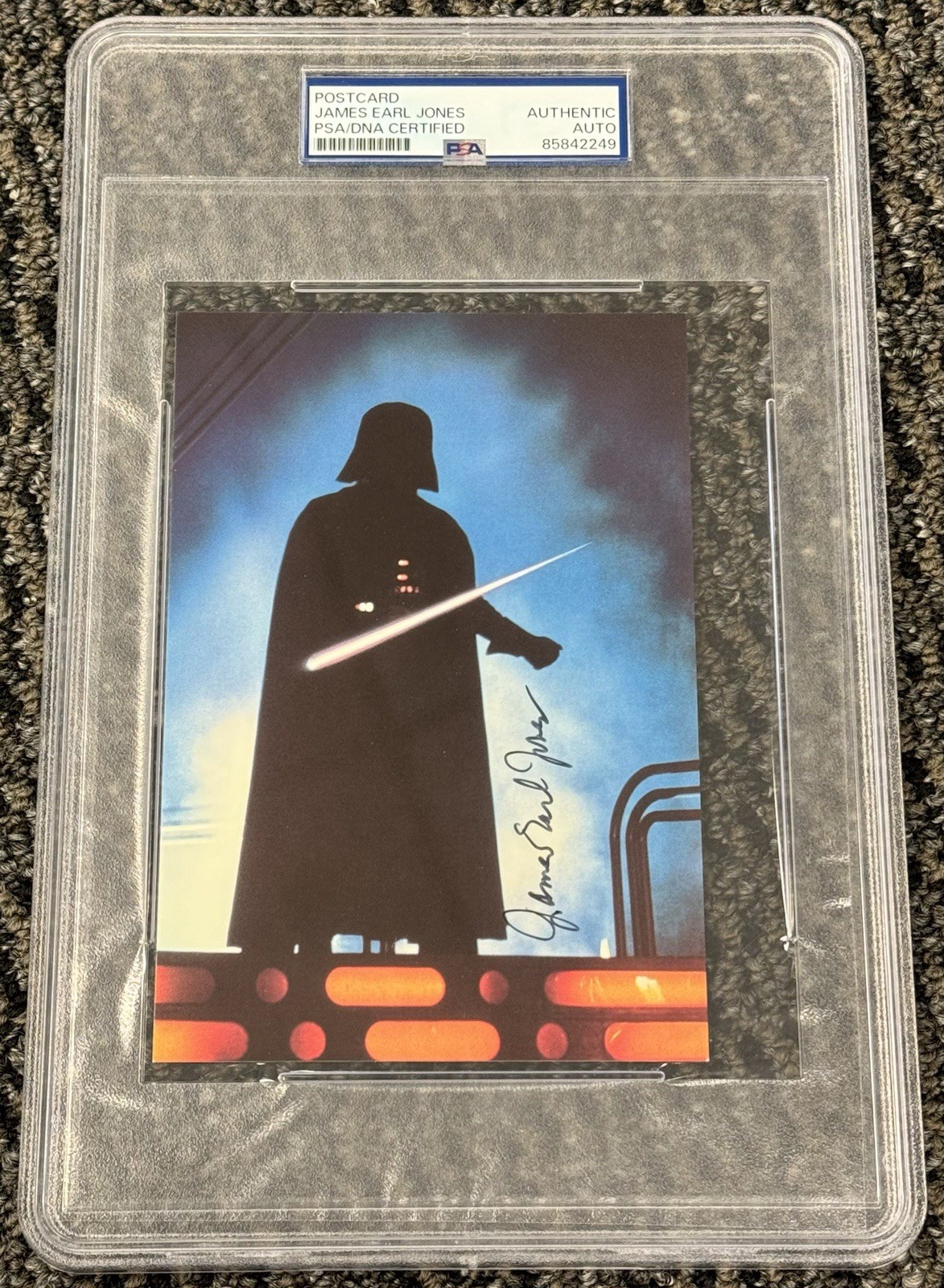 James Earl Jones Signed Autograph 4×6 Star Wars Darth Vader Photo PSA/DNA