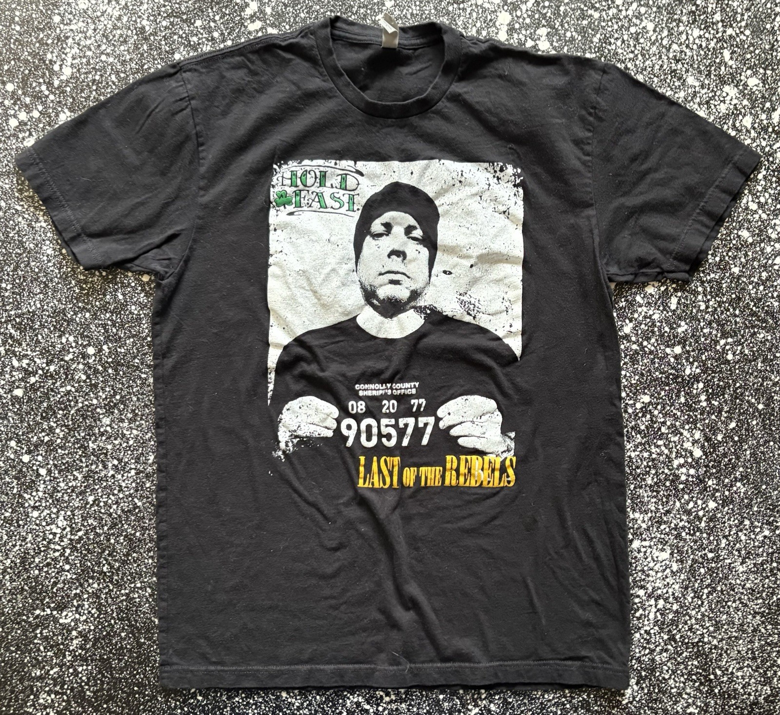 Last Of The Rebels : Hold Fast (Punk Rock) Band Tee (Pennsylvania) Sz Lg