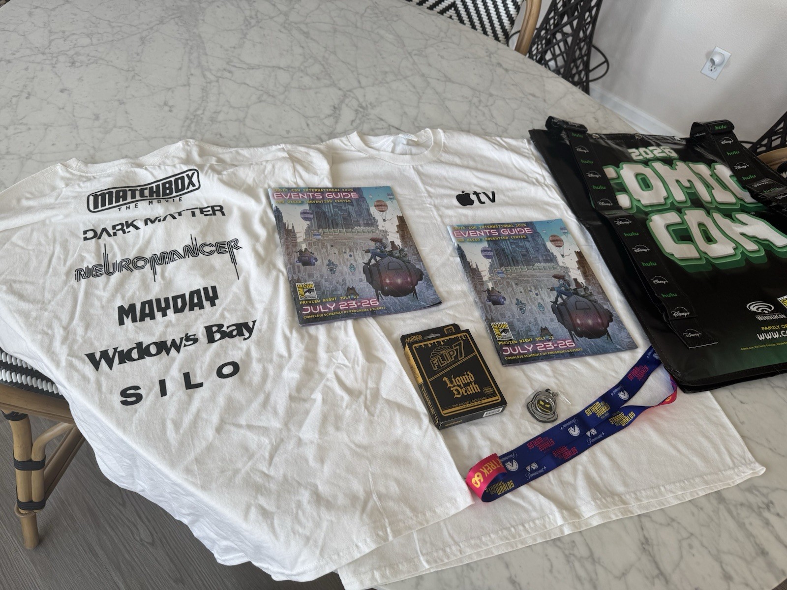 Comic-Con 2026 Abbott Elementary ABC Hulu Promotional Tote Bag Lot