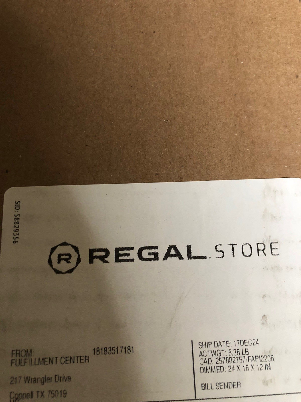 ALIEN ROMULUS Regal FACEHUGGER POPCORN Bucket Container LIGHTS UP 2024 Sealed