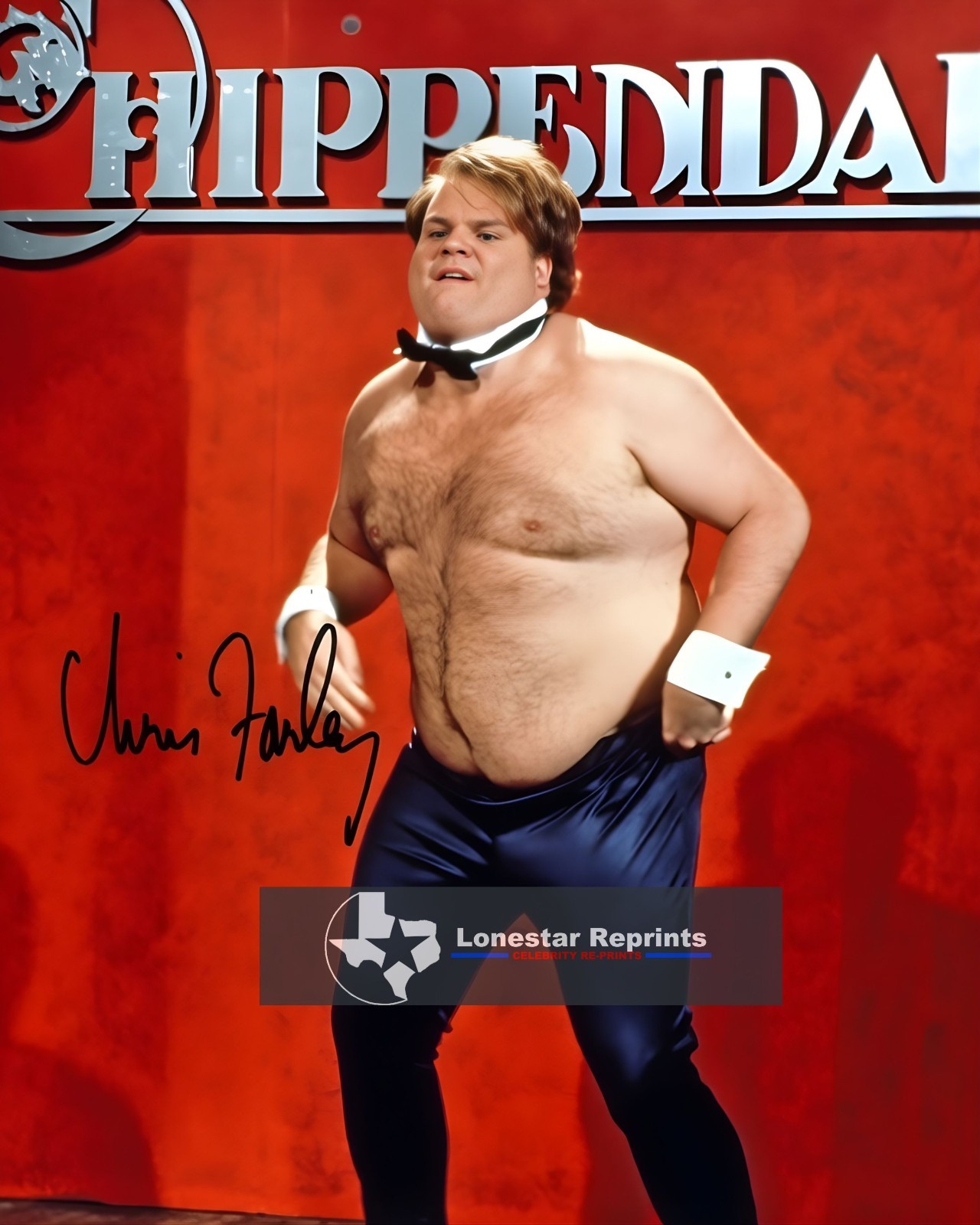 Chris Farley Signed 8×10 Reprint