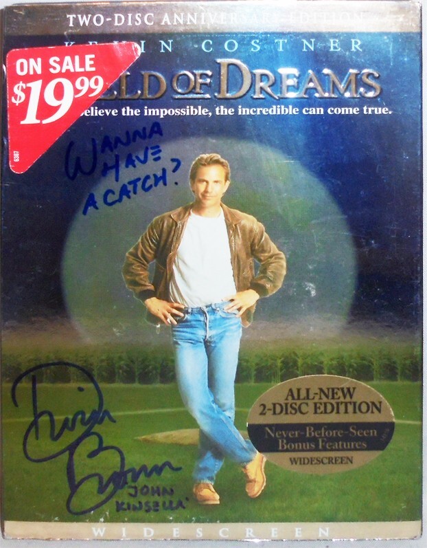-FIELD of DREAMS- Dwier Brown Beckett BAS Signed/Autograph BASEBALL Movie DVD