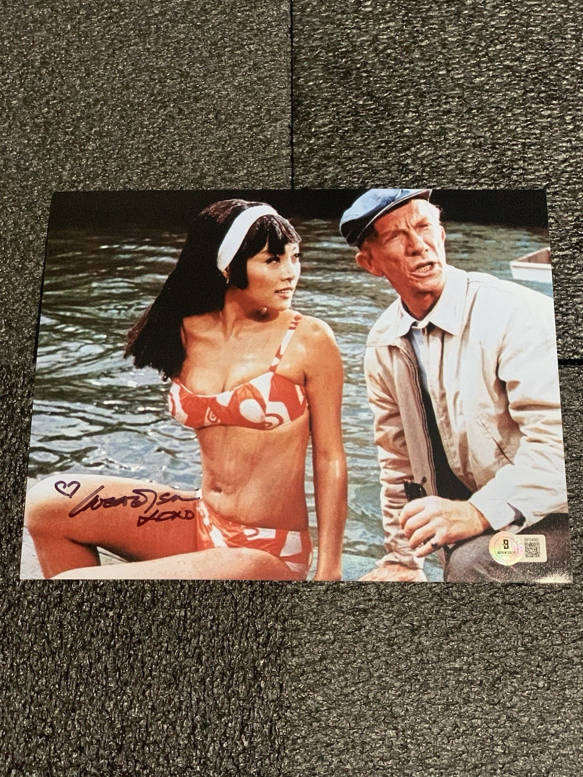 IRENE TSU SIGNED 8X10 PHOTO PARADISE H STYLE ELVIS PAPER TIGER BECKETT BAS PSA