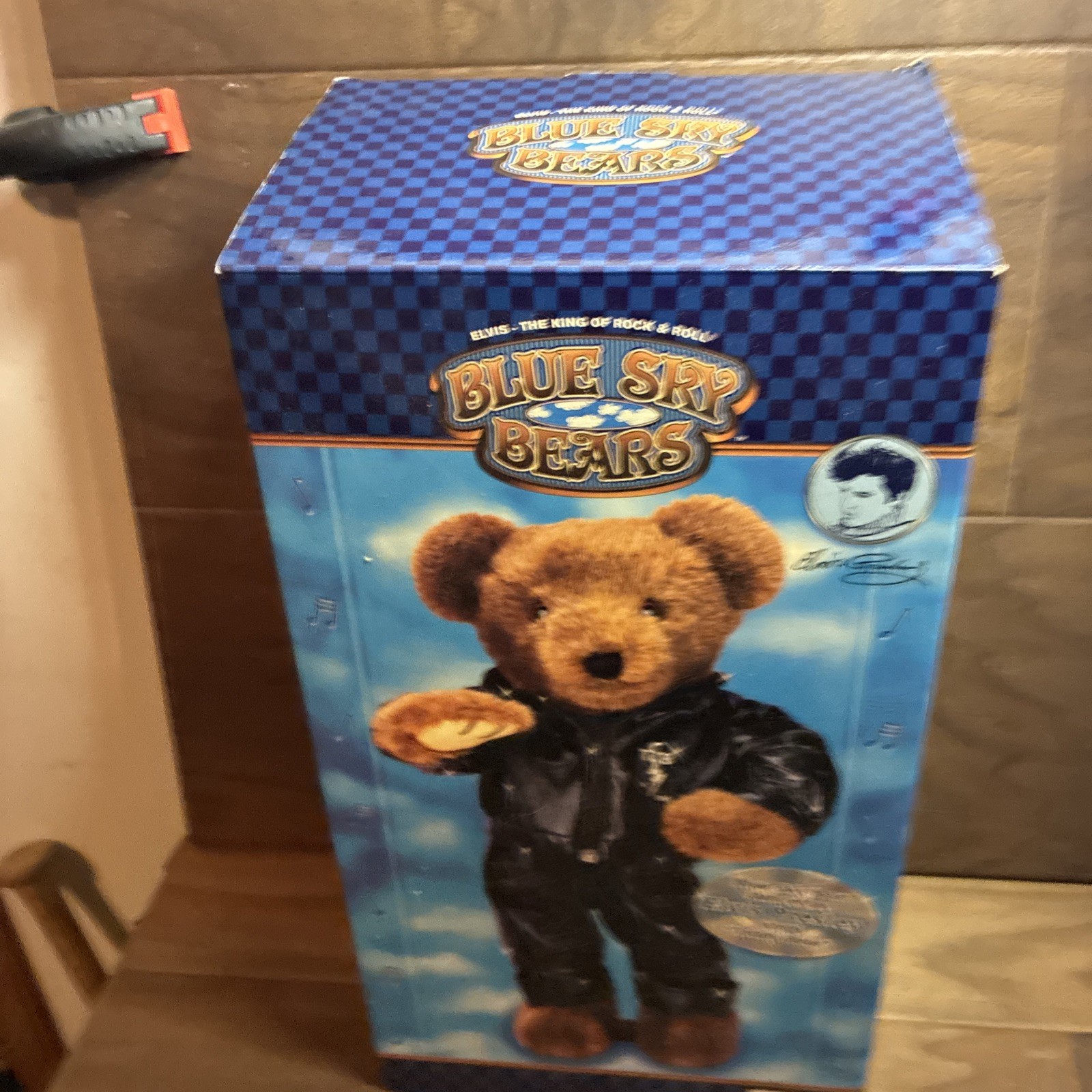 Blue Sky Bears Elvis Presley Animated Dancing Teddy Bear Sings “Teddy Bear” NIB