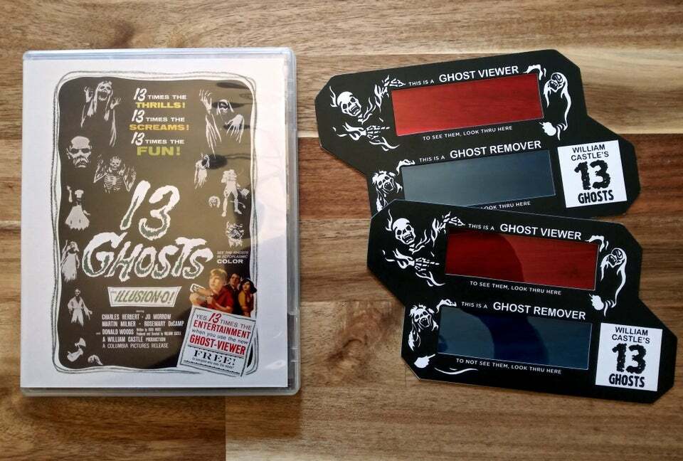 WILLIAM CASTLE “GHOST VIEWER” FOR 13 GHOSTS AND OTHERS! ILLUSION-O VIEWER