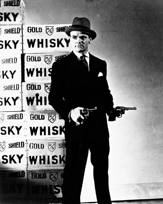 1939 Film Actor James Cagney ‘The Roaring Twenties’ Poster 8×10 PHOTO PRINT