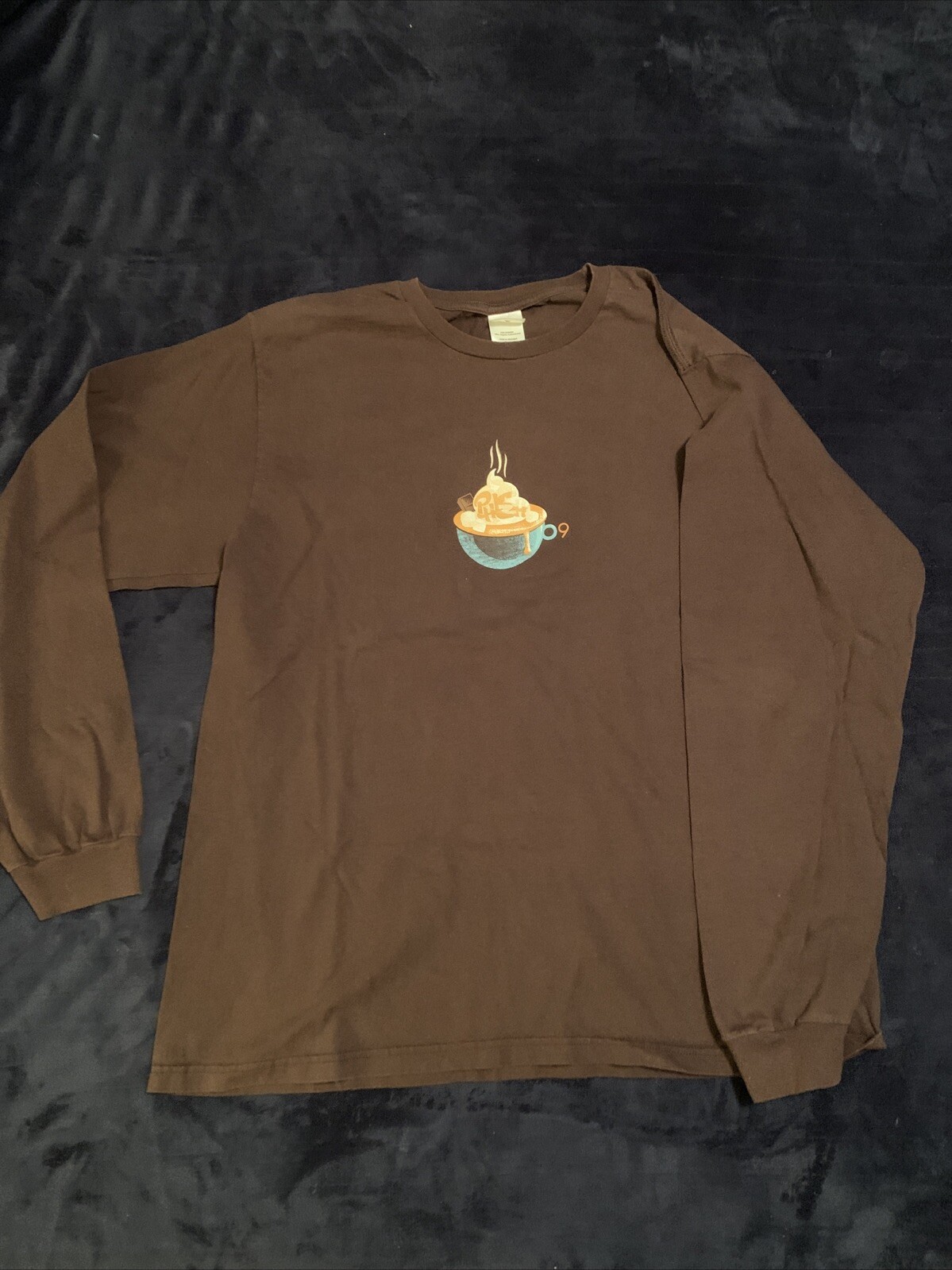 PHISH • HOT COCOA + MARSHMALLOWS • FALL Tour 2009 • LS XL Official Merch ©️ 2009