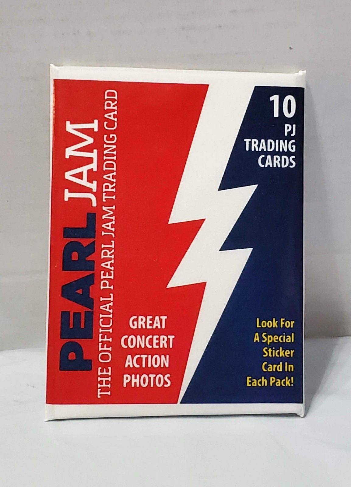 Pearl Jam Official 2018 Fenway Park Boston Trading Cards Pack – 10 Cards