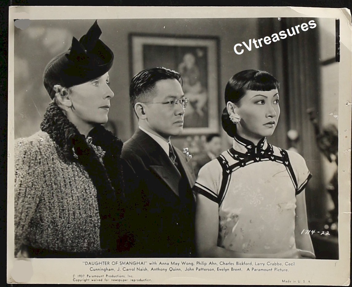 ANNA MAY WONG, “DAUGHTER of SHANGHAI” Original Vintage TYPE 1 Photo 1937 14