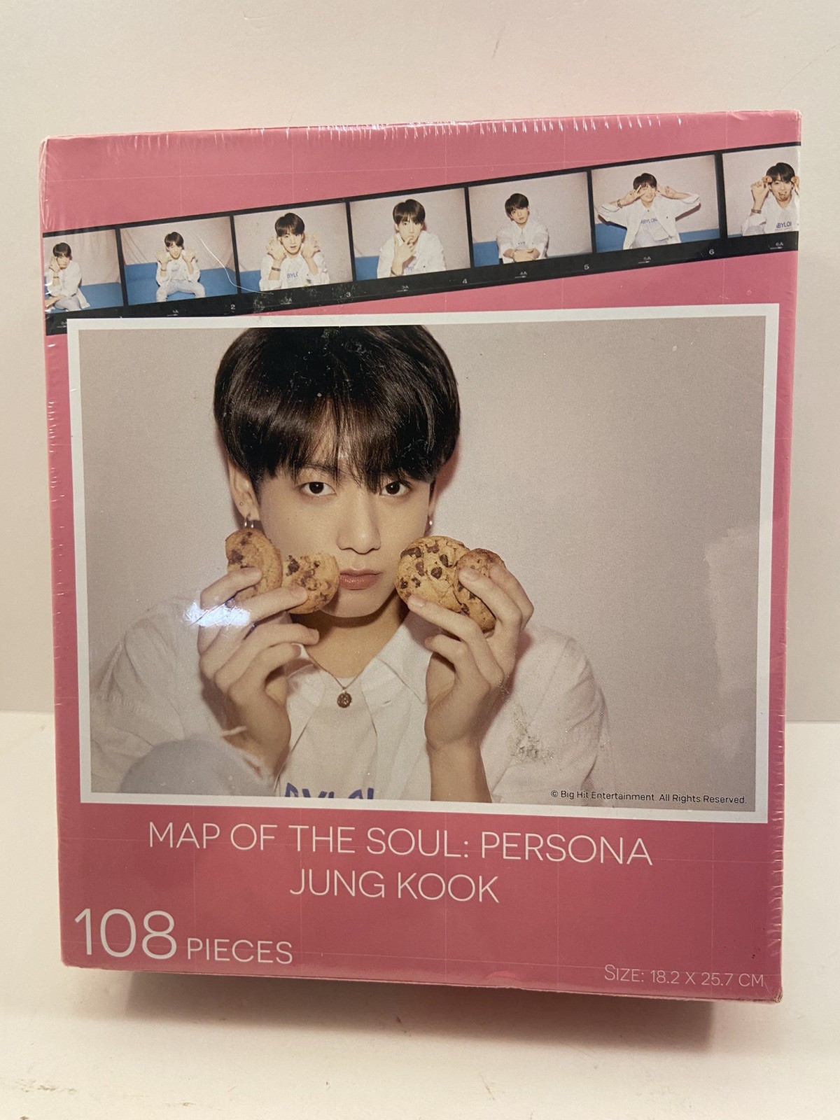 BTS Map of the Soul Persona JUNGKOOK Cookies 108 pc Puzzle New Sealed