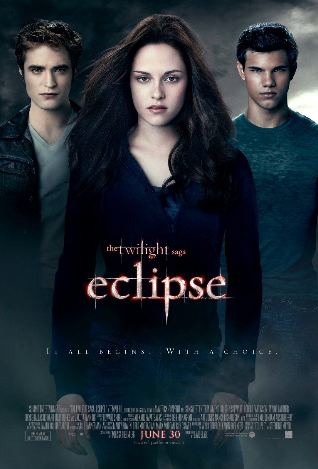 Free Same Day Shipping TWILIGHT Eclipse Kristen Stewart Borderles 11×17 Poster