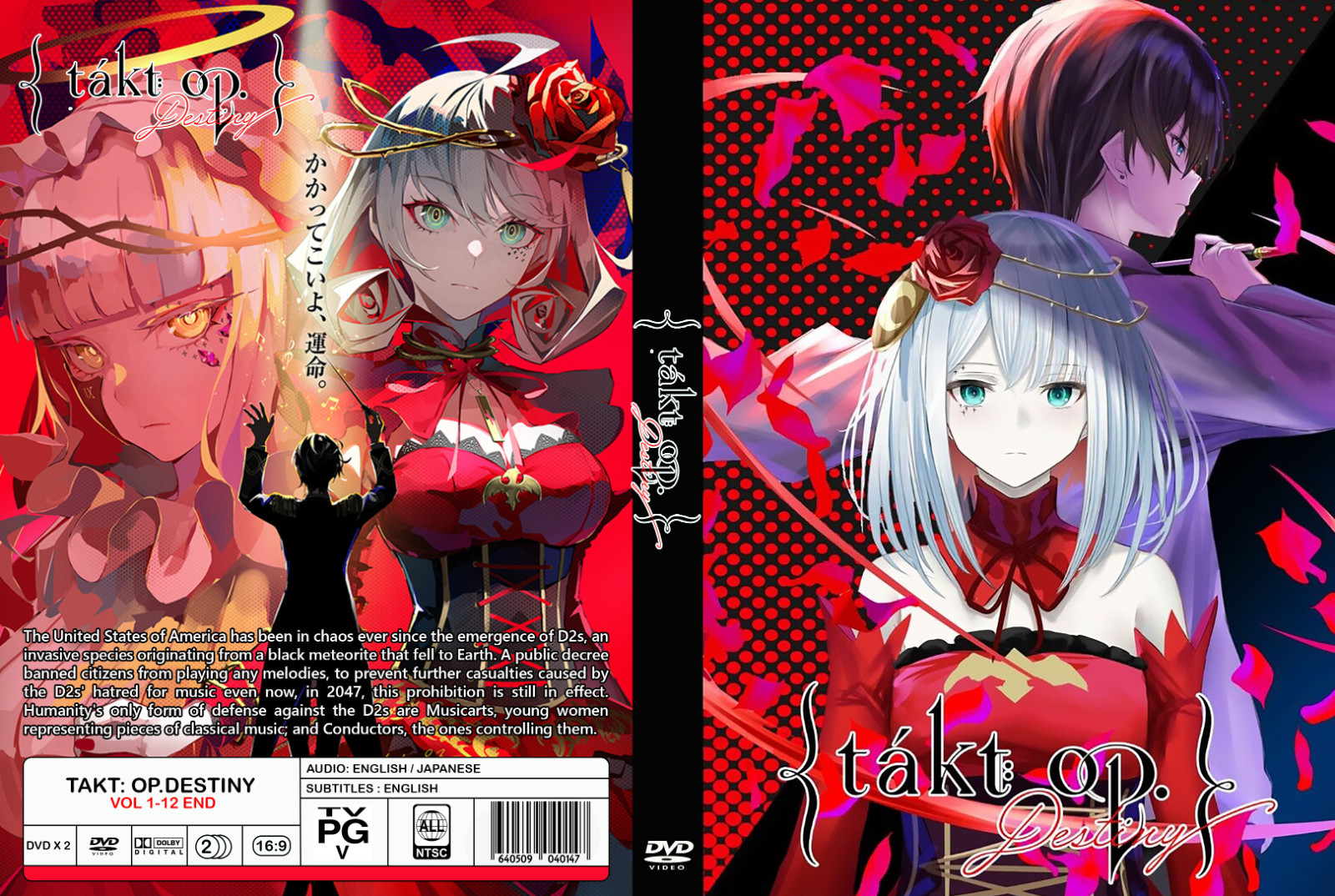 Takt Op. Destiny Anime Series Dual Audio English/Japanese with English Subs