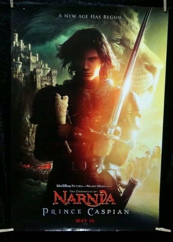 The Chronicles of Narnia 🎬 Prince Caspian 2008 Original One-sheet Movie Poster