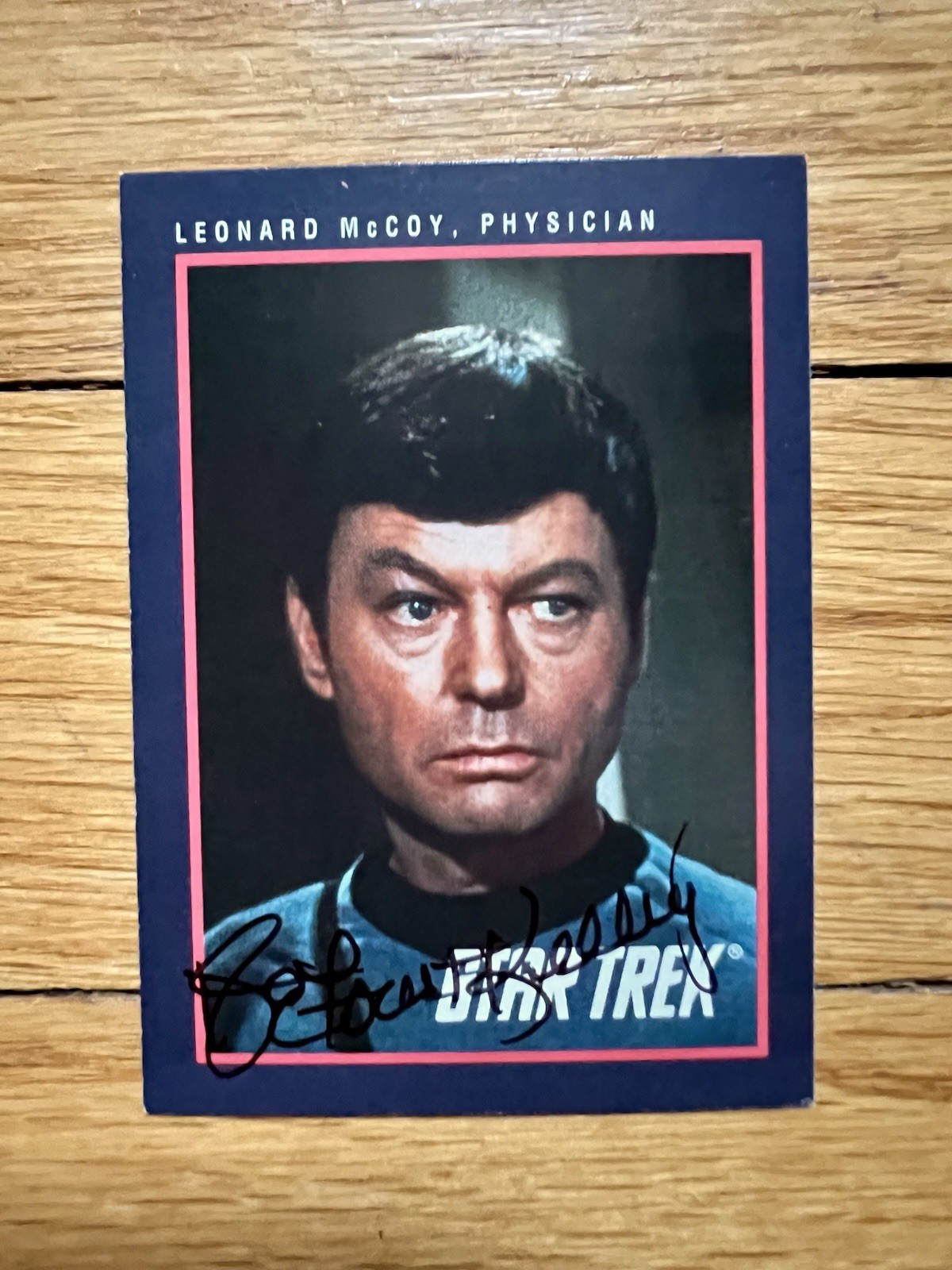 Star Trek Signed Auto Trading Cards