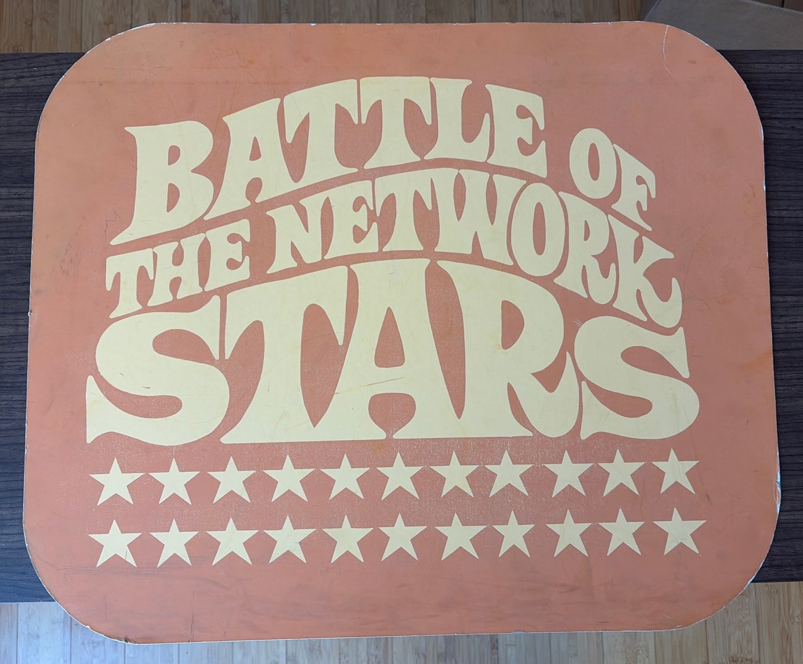 1970’s BATTLE OF THE NETWORK STARS Title Card TV Celebrity Game Show Competition