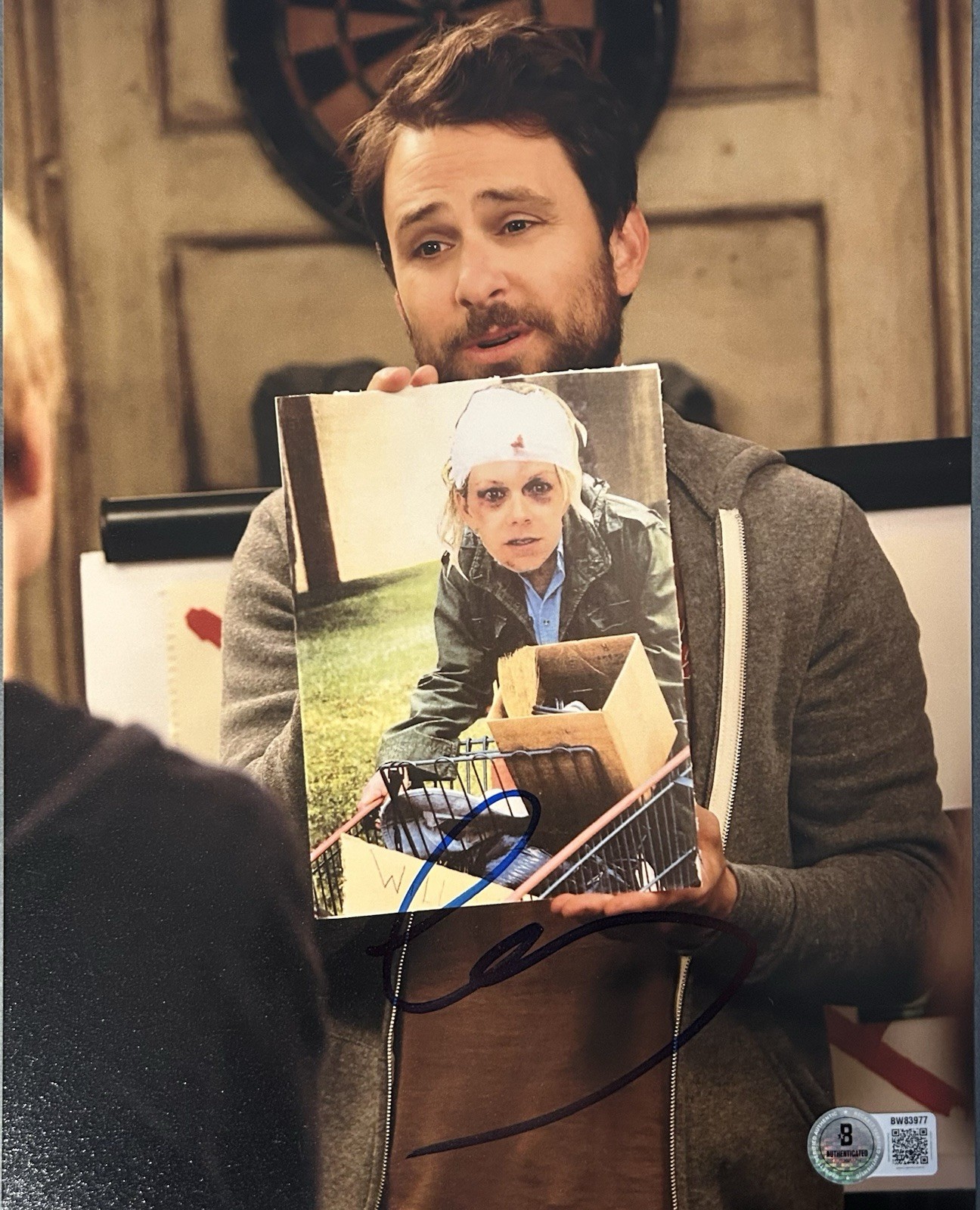 CHARLIE DAY SIGNED ITS ALWAYS SUNNY IN PHILADELPHIA 8×10 AUTO BECKETT COA #2