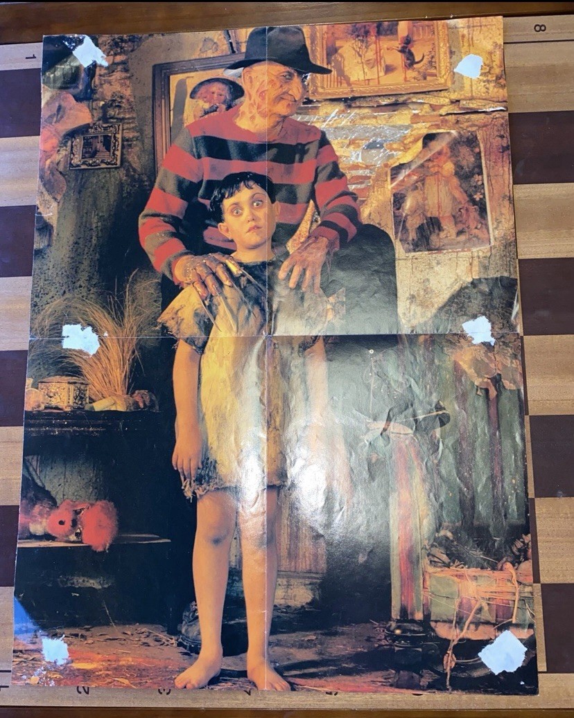 Freddy Krueger Dream Child Double Sided Poster Nightmare on Elm Street Blemishes